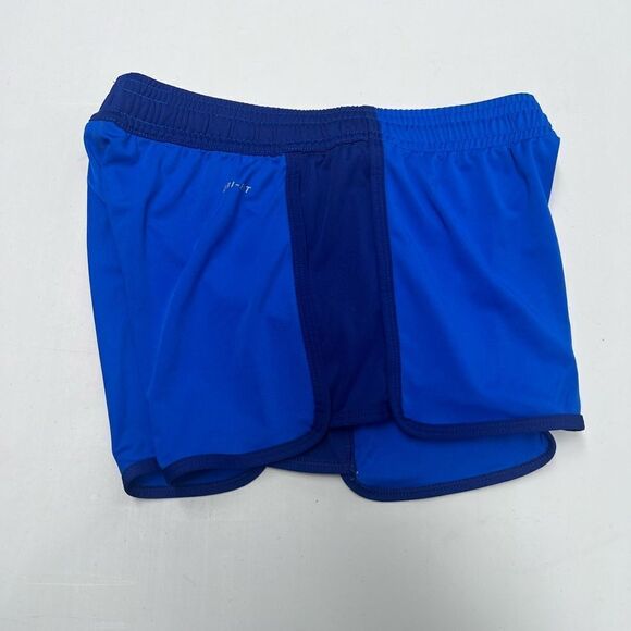 Nike Dri-Fit Fly Knit Training Gym Shorts Blue 613595 Womens Small Running - Picture 2 of 5